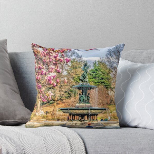 Item preview, New York City Central Park Bethesda Fountain Blossoms designed and sold by Christopher Arndt.
