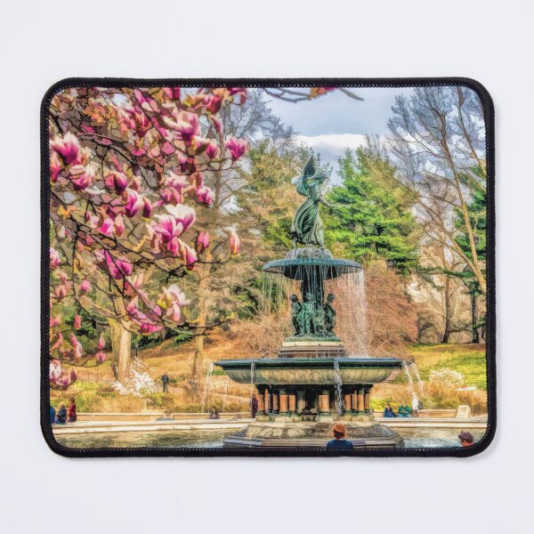 Item preview, New York City Central Park Bethesda Fountain Blossoms designed and sold by Christopher Arndt.