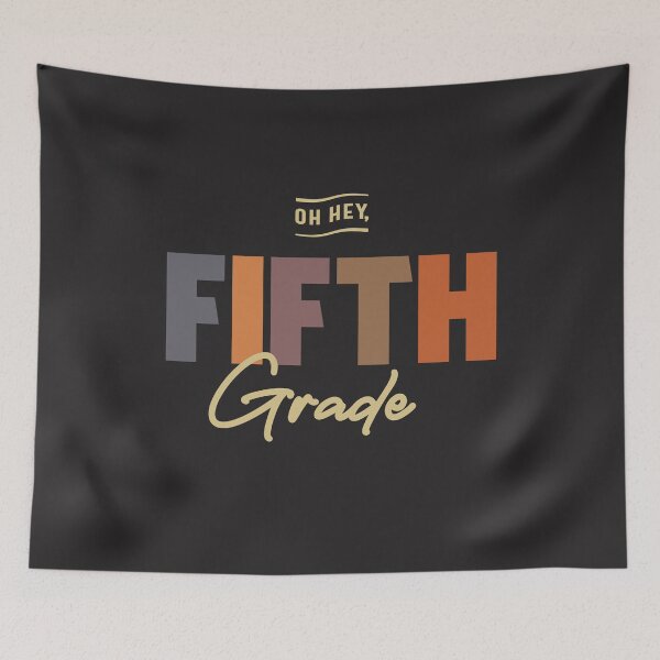 Item preview, Oh Hey Fifth Grade, Back To School designed and sold by cidolopez.