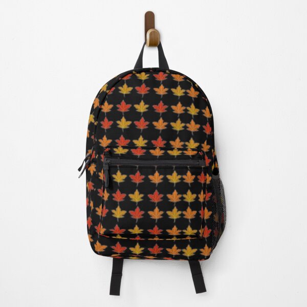Item preview, Fall Leaves Pattern Black designed and sold by Profitrip.