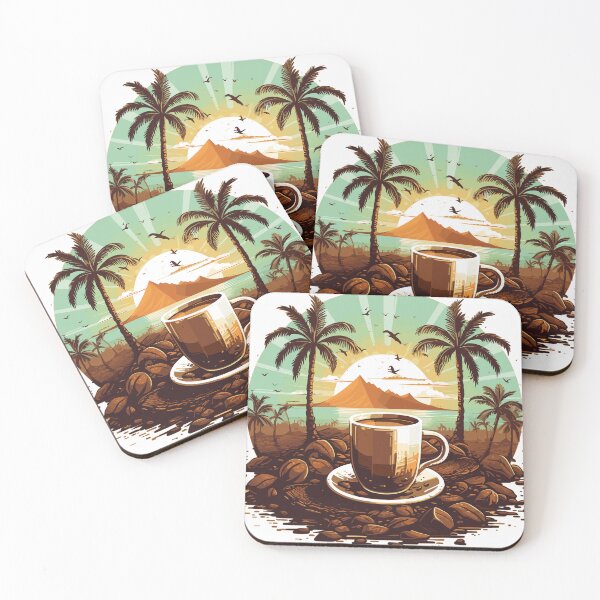 Item preview, Java Paradise - Coffee by the Beach designed and sold by LOT7Clothing.