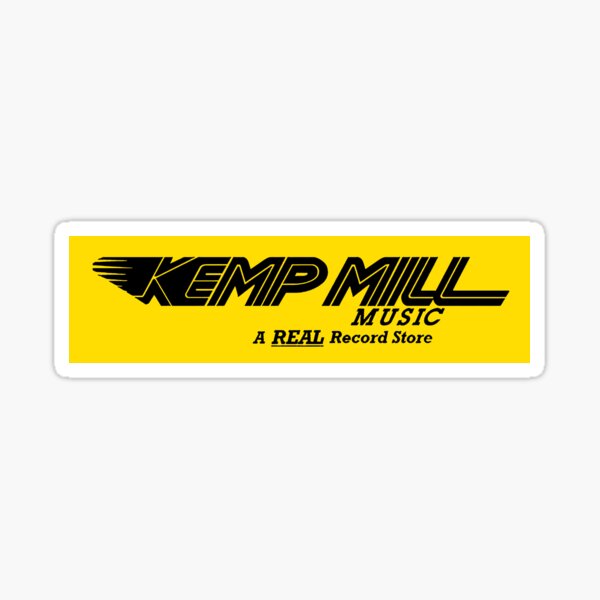 Item preview, Kemp Mill Music A Real Record Store Vintage Logo Blk designed and sold by Designs by Kool Kat.