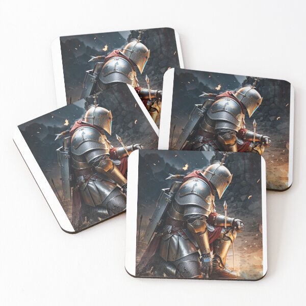 Item preview, knight on his knees designed and sold by Mo-rx.