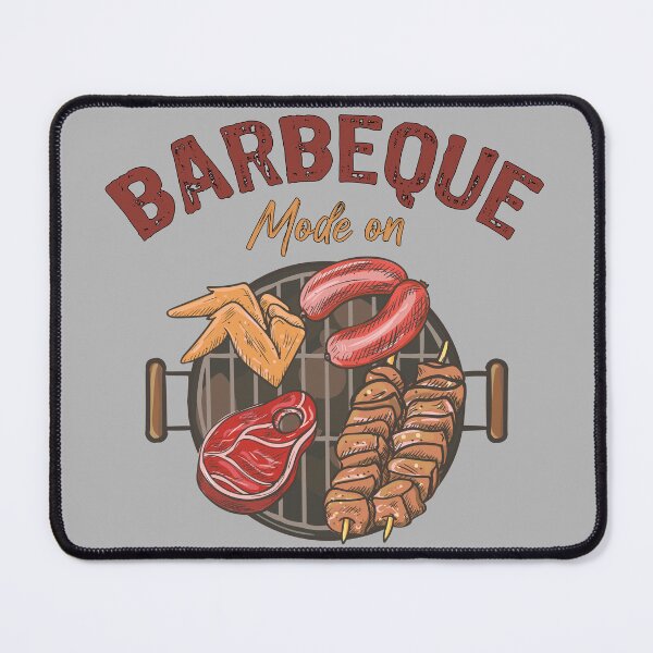 Item preview, Barbeque mode on, Makes an awesome present for those who enjoy grilling for the family. designed and sold by abdelhak2005.