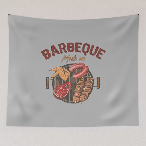 Item preview, Barbeque mode on, Makes an awesome present for those who enjoy grilling for the family.  designed and sold by abdelhak2005.
