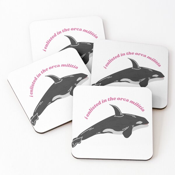 Item preview, i support the orca militia designed and sold by precocious.