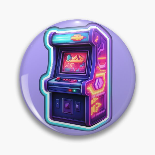Item preview, Retro Arcade Blast - Vintage Game Machine Design designed and sold by UrsaStick.