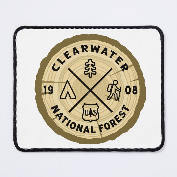 Item preview, Clearwater National Forest Log Slice designed and sold by VanyaKar.