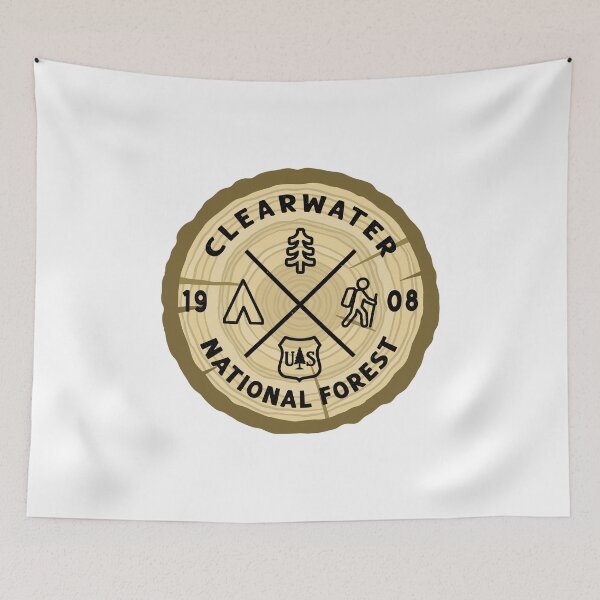 Item preview, Clearwater National Forest Log Slice designed and sold by VanyaKar.
