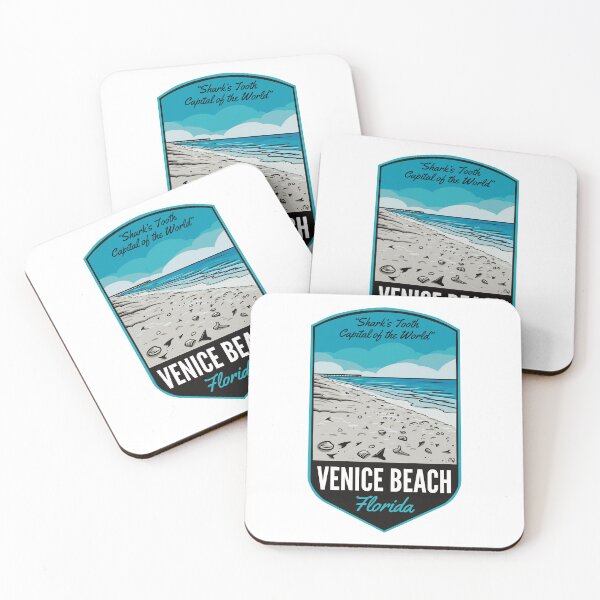Item preview, Venice Beach FL Sharks Tooth Capital designed and sold by HalpinDesign.