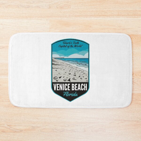 Item preview, Venice Beach FL Sharks Tooth Capital designed and sold by HalpinDesign.