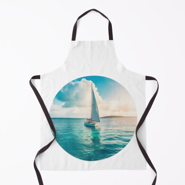 Item preview, Misty Serenity - Boat on the Lake Design designed and sold by UrsaStick.