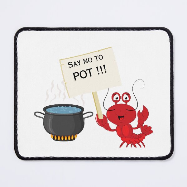 Item preview, no to pot designed and sold by Coolstuff2buy.