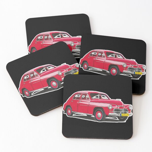 Item preview, Classic Polish Car (Warszawa) designed and sold by SylwiaCarArt.