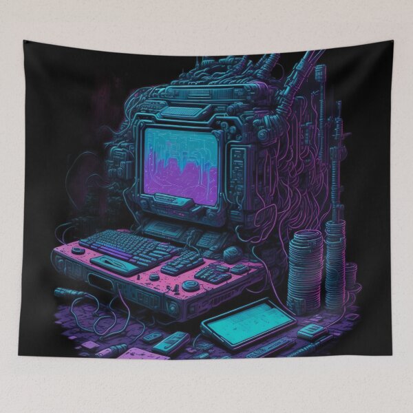 Item preview, Dystopian Cyberpunk Terminal | Dark designed and sold by lofirun.