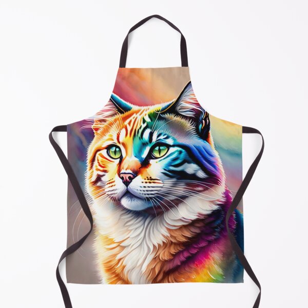 Item preview, Rainbow Cat Watercolour Style Hopeful Cat designed and sold by Magical-bear.