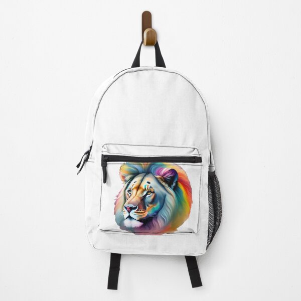 Item preview, Rainbow Lion Head Watercolour Style designed and sold by Magical-bear.