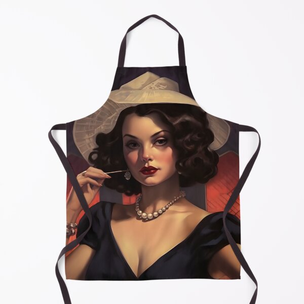 Item preview, Alluring Mystery - Femme Fatale Poster designed and sold by UrsaStick.
