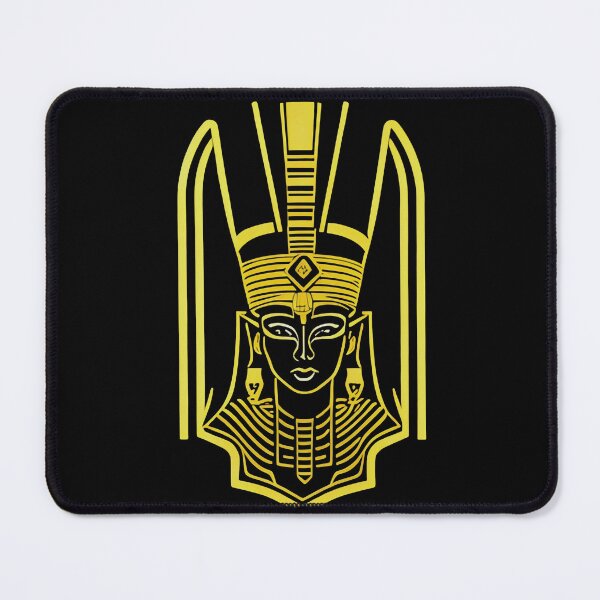 Item preview, a yellow egyptian mask designed and sold by Enga6.