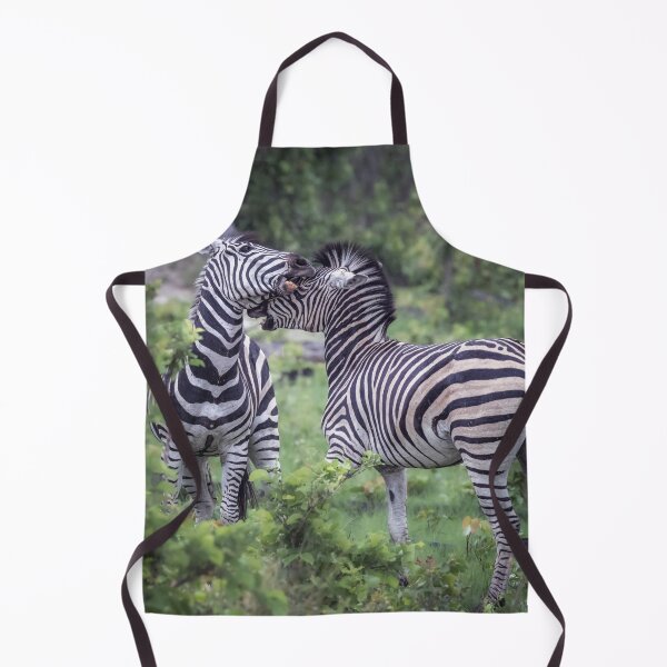 Item preview, Bachelor Zebras Play Fighting 4 Botswana Africa designed and sold by PhotoArt by Joan Carroll.