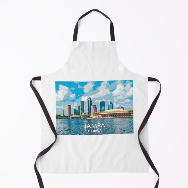 Item preview, Tampa, Florida, USA, Print designed and sold by summattodraw.