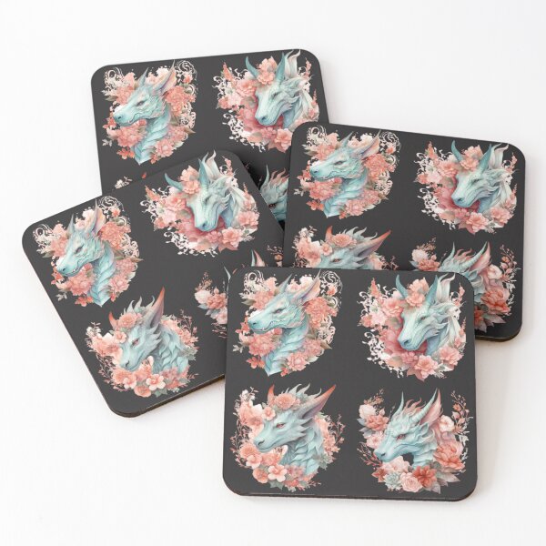 Item preview, Four Pastel Dragons designed and sold by MarcinCollie.