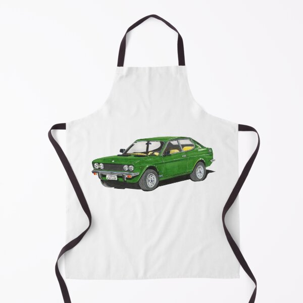 Item preview, Retro Italian Car (128 sport) designed and sold by SylwiaCarArt.