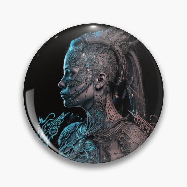 Item preview, Valkyrie, Viking Shield Maiden, Barbarian Woman Portrait, Warrior. designed and sold by Xylos247.