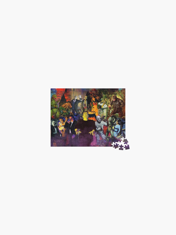 Thumbnail 1 of 2, Jigsaw Puzzle, Monsters of Aurora designed and sold by ryaneliz91.