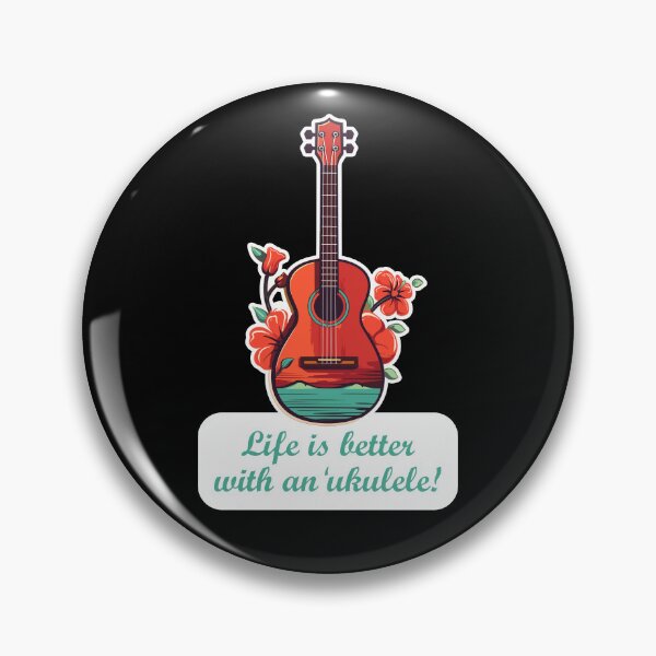 Item preview, Life is better with an ukulele! designed and sold by the99thstudio.
