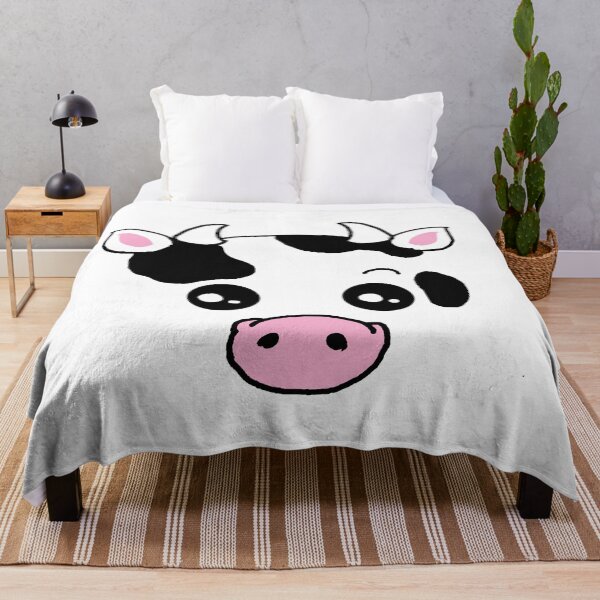 Item preview, Cute and happy cow face for animal lovers designed and sold by pandakainen.