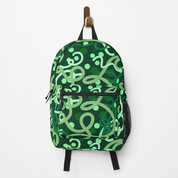 Item preview, Infinite Green Swirls and Polka Dots designed and sold by garneroverton.