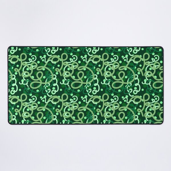 Item preview, Infinite Green Swirls and Polka Dots designed and sold by garneroverton.