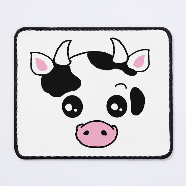 Item preview, Cute and happy cow face for animal lovers designed and sold by pandakainen.