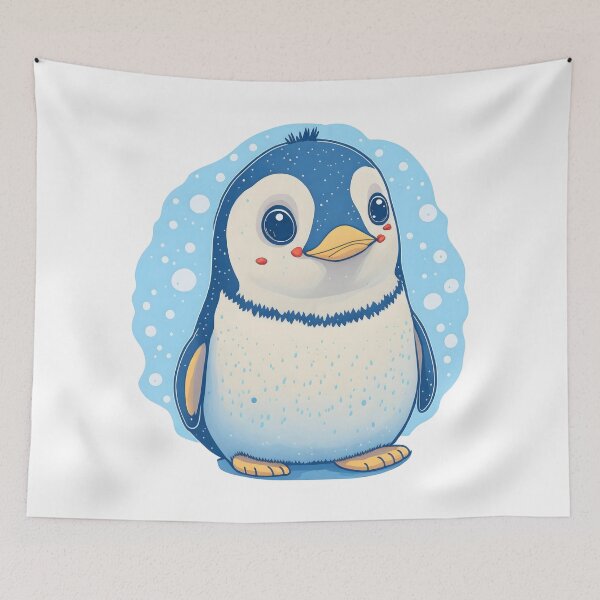 Item preview, Winter Penguin, A Snowy Delight designed and sold by EnzoGatti.