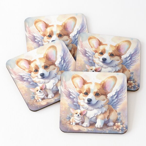 Item preview, Angel Babies Corgi designed and sold by J-CCreations.