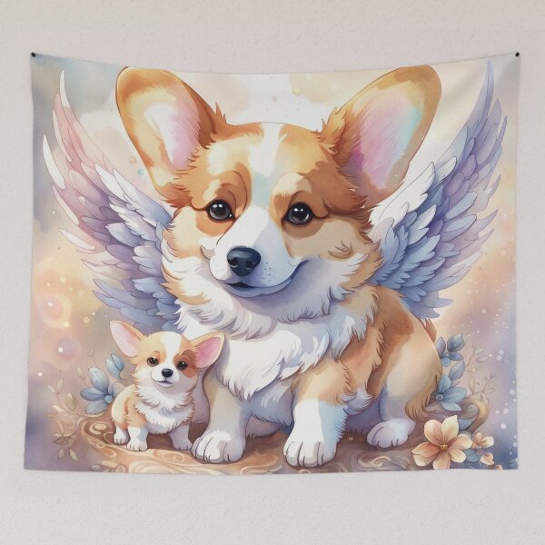 Item preview, Angel Babies Corgi designed and sold by J-CCreations.