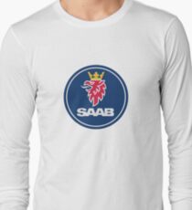 Saab Logo Merchandise Long Sleeve T-Shirt