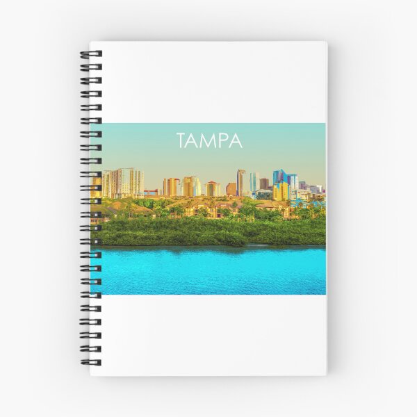 Item preview, Tampa, Florida, USA, Print designed and sold by summattodraw.