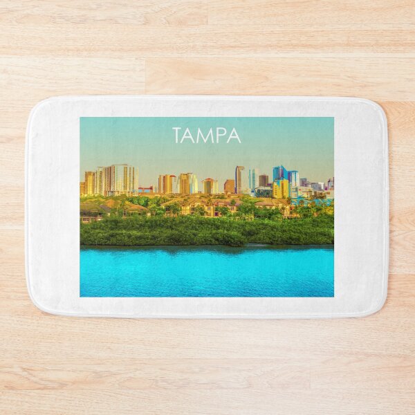 Item preview, Tampa, Florida, USA, Print designed and sold by summattodraw.