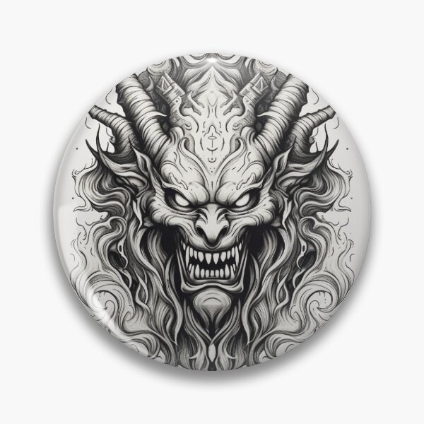 Item preview, Demon Face designed and sold by royalfishgames.