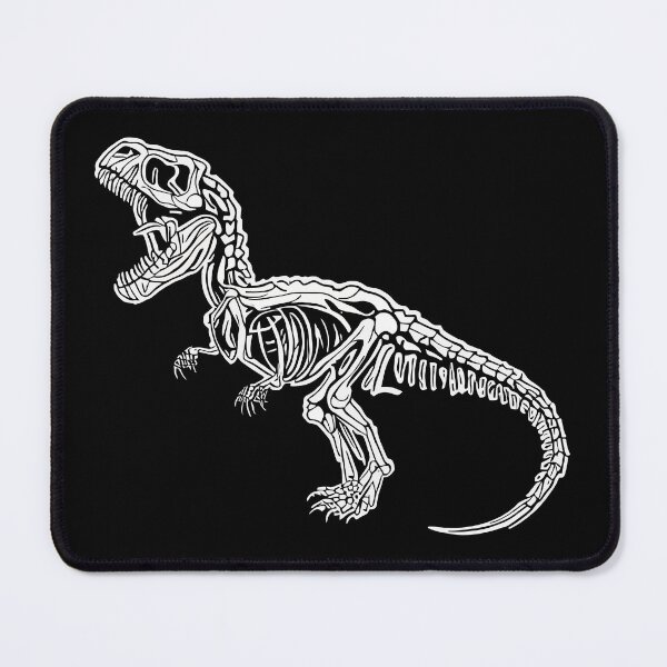 Item preview, Fierce T-Rex Skeleton Illustration designed and sold by ZetaDream.