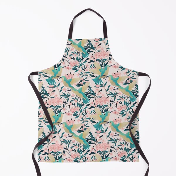 Item preview, Hummingbirds and Floral Vines in Blush designed and sold by lauragraves.