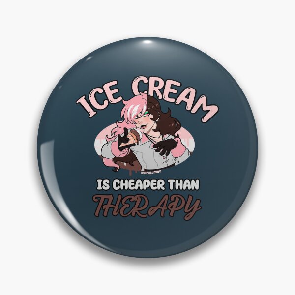 Item preview, Ice Cream is cheaper than THERAPY designed and sold by YandelLavoie.