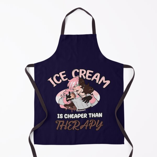 Item preview, Ice Cream is cheaper than THERAPY designed and sold by YandelLavoie.