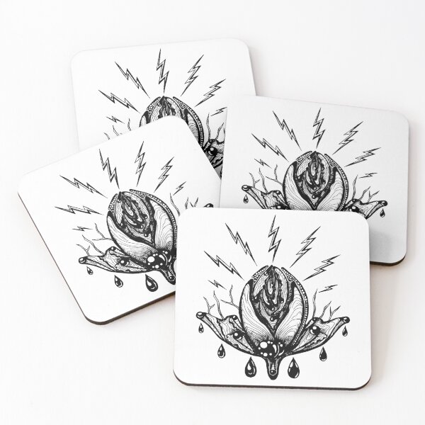 Item preview, Dewy Flower Struck by Lightning designed and sold by GraphicWench.