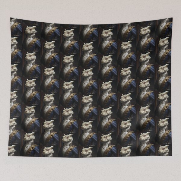 Item preview, Regal Enigma: The Noble White Dragon Ambassador! designed and sold by calharborne.