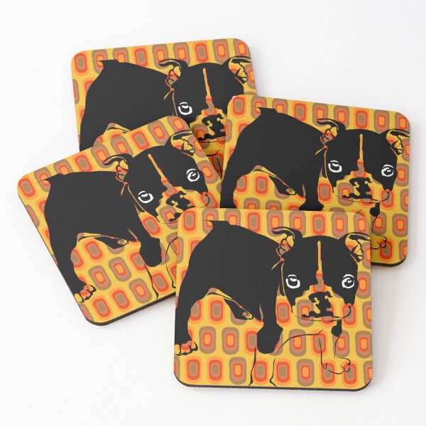 Item preview, French Bulldog puppy - orange pattern  designed and sold by Sunflower5576.