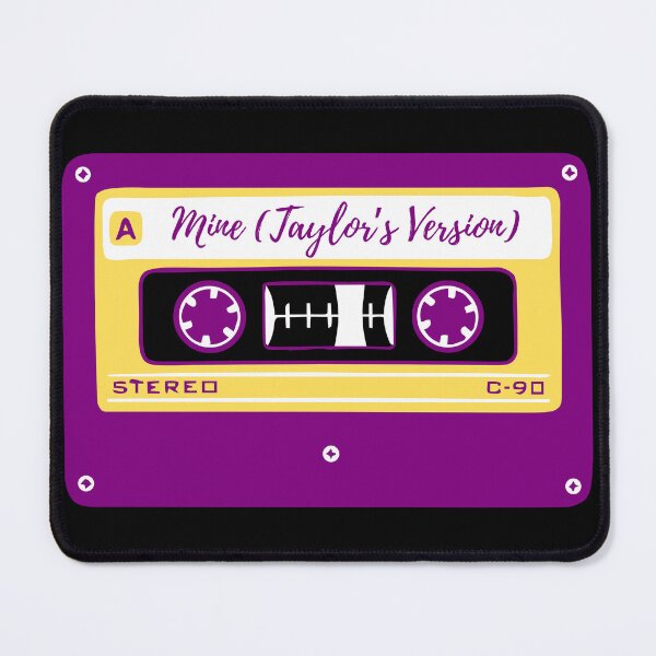 Item preview, Mine (Taylor's Version) cassette  designed and sold by broadwaygirl142.