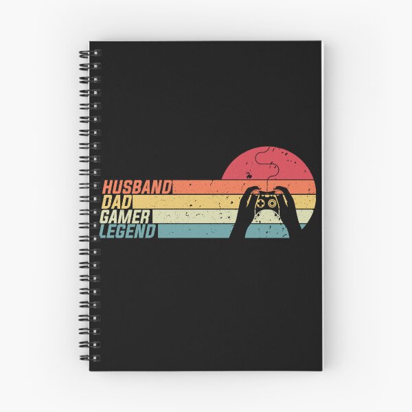 Item preview, Husband Dad Gamer Legend  Gamer Vintage style sport Lovers designed and sold by YAHIA-14.